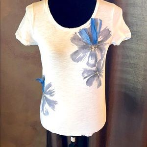 🟣4/$25 J Crew Embellished Tee